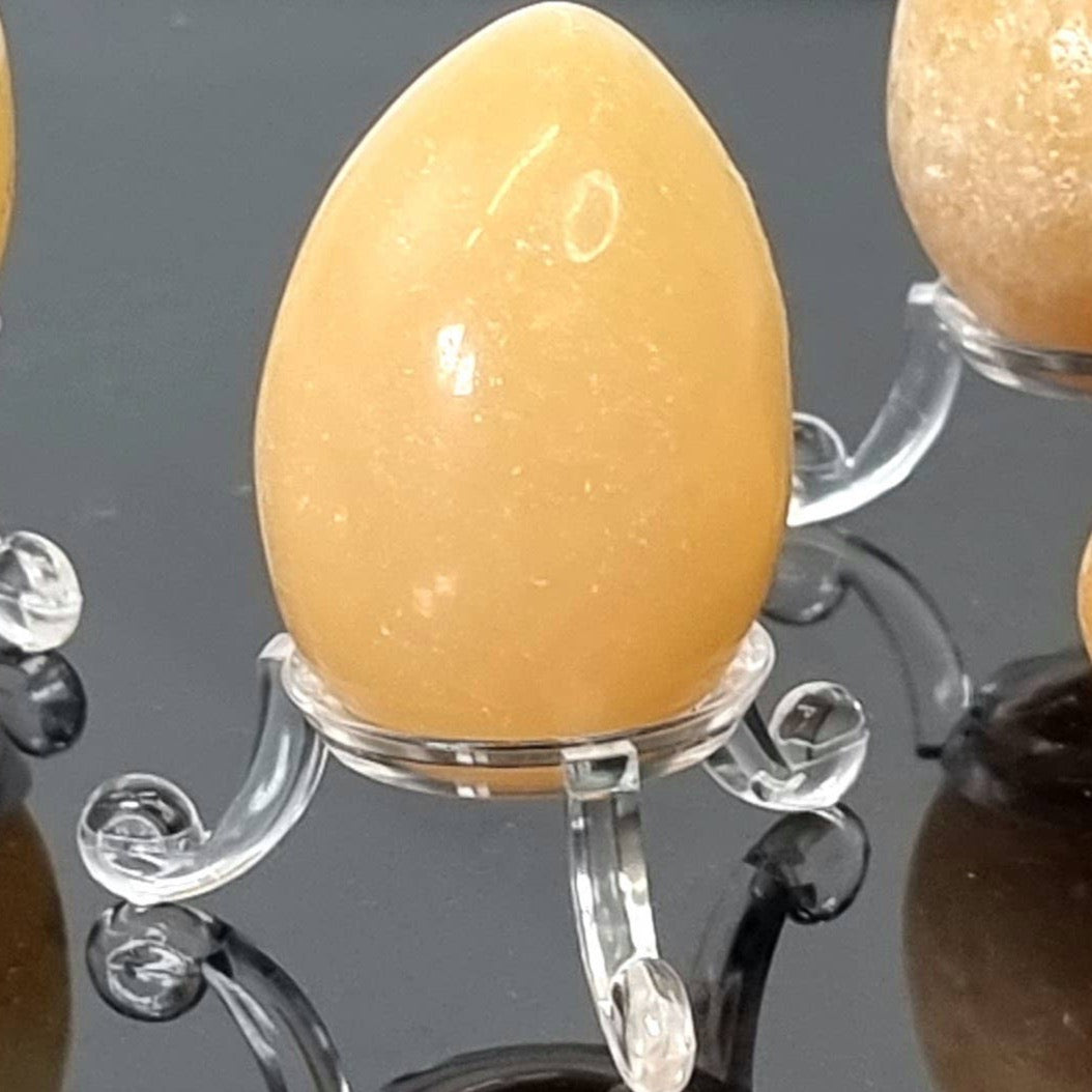 Orange Calcite Crystal Egg