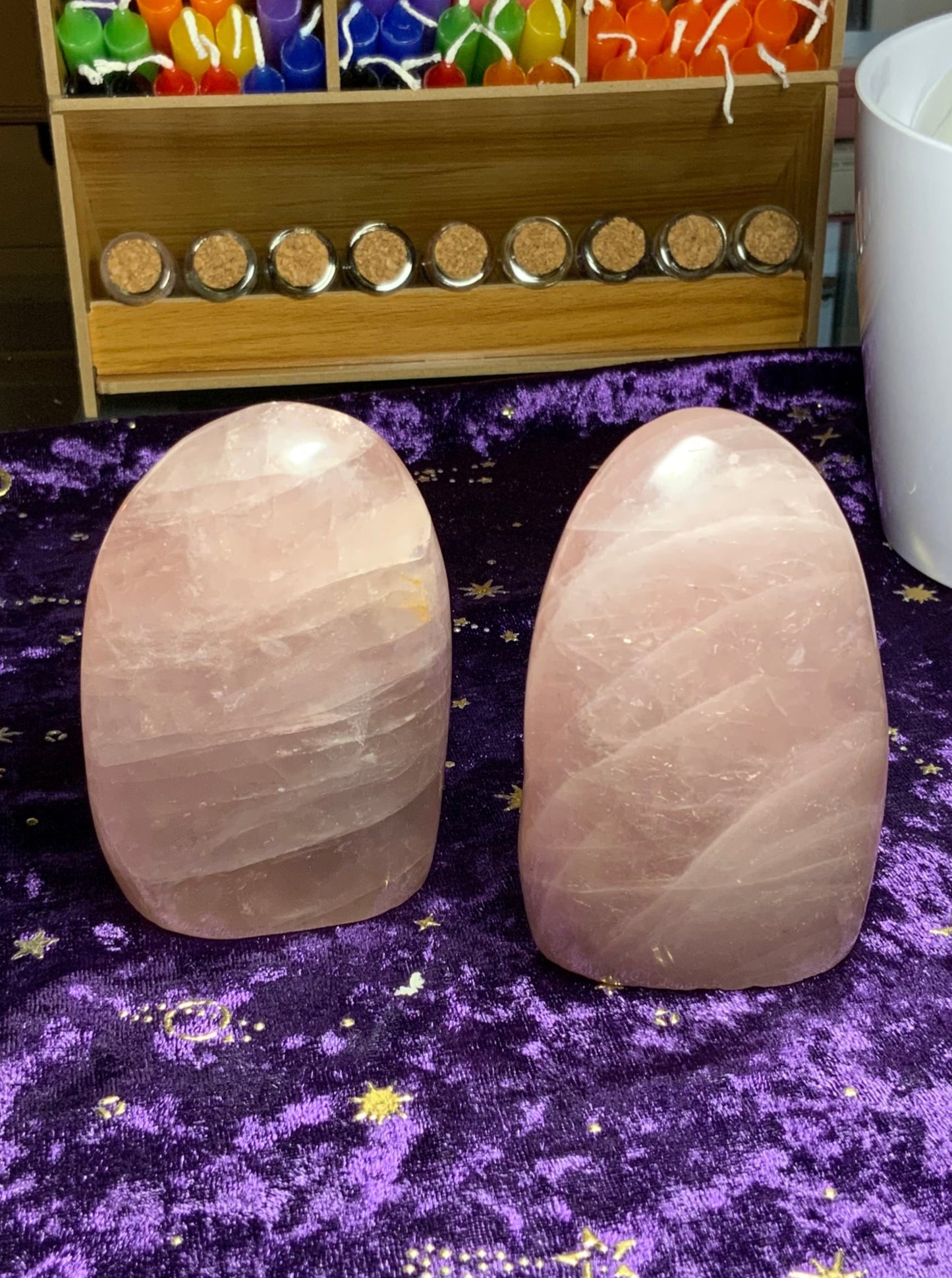 Rose Quartz Crystal Freeform