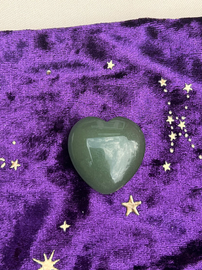 Green Aventurine Heart