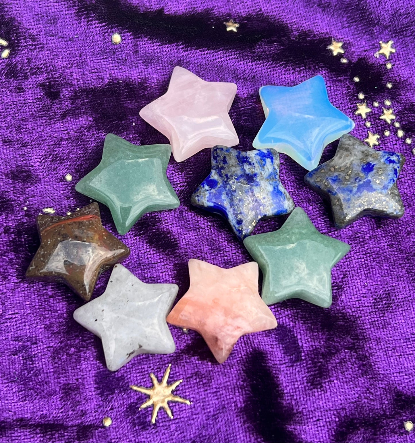 Mini Star Crystal Carving