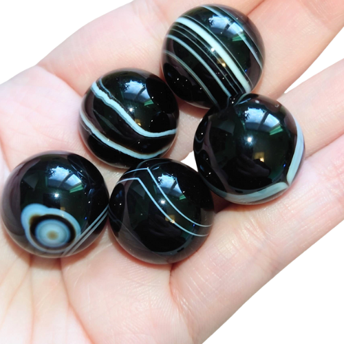 Black Agate Mini Sphere