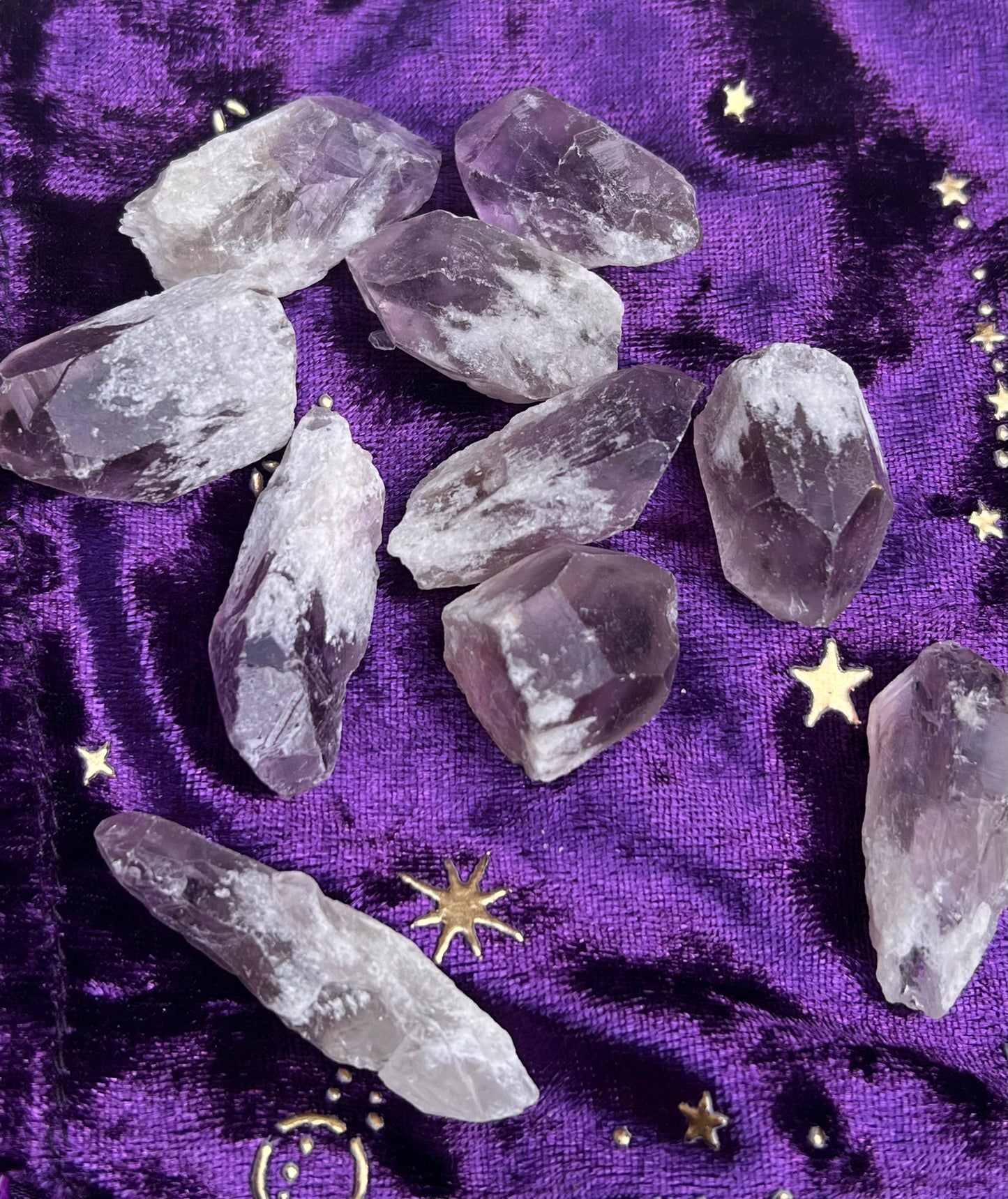 Natural Raw Amethyst Point